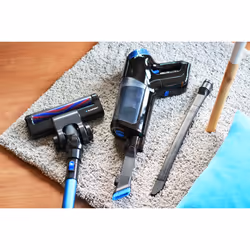 Blaupunkt VCH602BL scopa elettrica Aspirapolvere a bastone 2 in 1 Batteria Secco Ciclonico Senza sacchetto 0,7 L 135 W Nero, Blu - Vista aggiuntiva 4