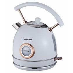 Blaupunkt EKS802WH bollitore elettrico 1,8 L 3000 W Oro, Bianco
