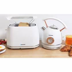 Blaupunkt EKS802WH bollitore elettrico 1,8 L 3000 W Oro, Bianco - Vista aggiuntiva 3