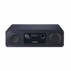 Blaupunkt MS20BK, 3,6 kg, Nero, Lettore CD personale