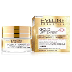 Eveline Cosmetics Gold Lift Expert Lussuosa crema rassodante antietà e antirughe 50 ml