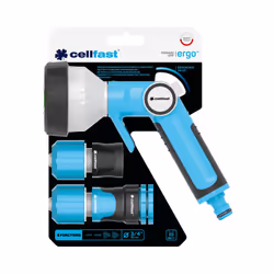 CELLFAST 53-545 Pistola a spruzzo d'acqua da giardino Nero, Azzurro - Vista aggiuntiva 5