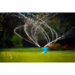CELLFAST 53-460 Sistema di spruzzo d'acqua rotante Nero, Blu