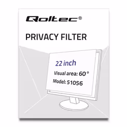 Qoltec 51056 schermo anti-riflesso 22" Monitor