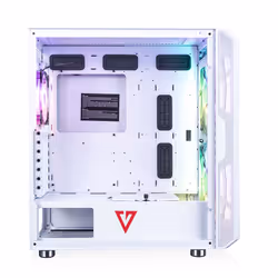 Modecom AMIRANI ARGB Midi Tower Bianco - Vista aggiuntiva 4