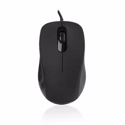 Modecom MC-M10, Ambidestro, Ottico, USB tipo A, 1000 DPI, Nero