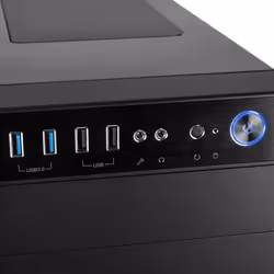 Modecom Oberon Pro Midi Tower Nero - Vista aggiuntiva 7