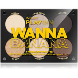 Inglot PlayInn Eyeshadow Palette colore Wanna Banana 8 g