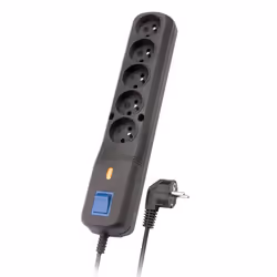 LESTAR LV 530W, 1,5 m, Interno, Nero, 230 presa(e) AC, 250 V, 50 Hz