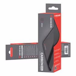 GENESIS Control 500 S Logo Tappetino per mouse per gioco da computer Nero - Vista aggiuntiva 2