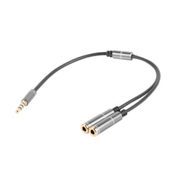 GENESIS A20 cavo audio 0,2 m 3.5mm Nero, Argento