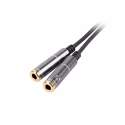 GENESIS A20 cavo audio 0,2 m 3.5mm Nero, Argento
