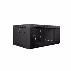Lanberg WF01-6404-10B rack 4U Da parete Nero