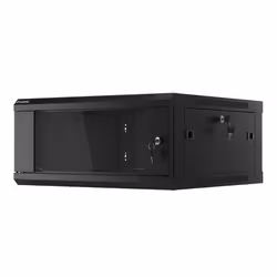 Lanberg WF01-6604-10B rack 4U Da parete Nero - Vista aggiuntiva 3