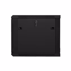 Lanberg WF01-6609-10B rack 9U Da parete Nero - Vista aggiuntiva 4