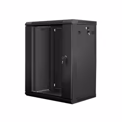 Lanberg WF01-6415-10B rack 15U Da parete Nero - Vista aggiuntiva 4