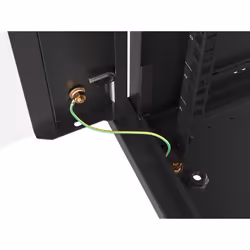 Lanberg WF01-6618-10B rack 18U Da parete Nero - Vista aggiuntiva 4