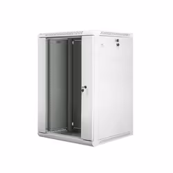 Lanberg WF01-6618-10S rack 18U Da parete Grigio - Vista aggiuntiva 4