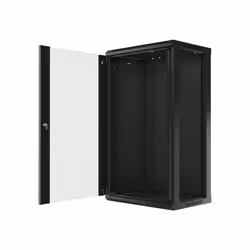 Lanberg WF01-6422-10B rack 22U Da parete Nero - Vista aggiuntiva 5