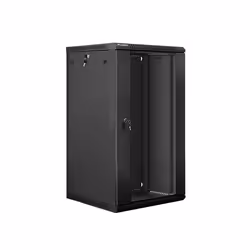 Lanberg WF01-6622-10B rack 22U Da parete Nero - Vista aggiuntiva 2