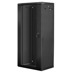 Lanberg WF01-6427-10B rack 27U Da parete Nero
