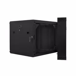 Lanberg WF02-6609-10B rack 9U Da parete Nero - Vista aggiuntiva 5