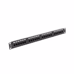 Lanberg PPU6-1024-B pezzo di pannello 1U - Vista aggiuntiva 2