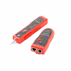 Lanberg NT-0501 tester per cavo di rete Nero, Rosso