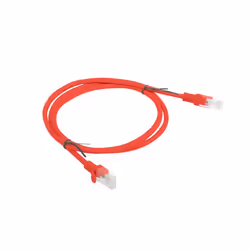 Lanberg PCU5-10CC-0100-R cavo di rete Rosso 1 m Cat5e U/UTP (UTP)