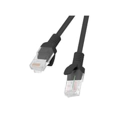Lanberg PCU6-10CC-1000-BK cavo di rete Nero 10 m Cat6 U/UTP (UTP)