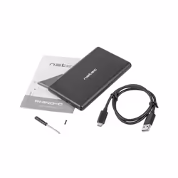 NATEC RHINO-C Box esterno HDD/SSD Nero 2.5" - Vista aggiuntiva 7