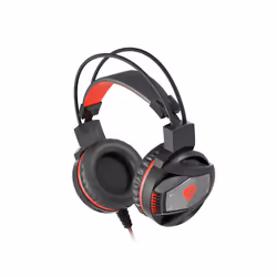 GENESIS Neon 350 Auricolare Cablato A Padiglione Gaming USB tipo A Nero, Rosso - Vista aggiuntiva 4