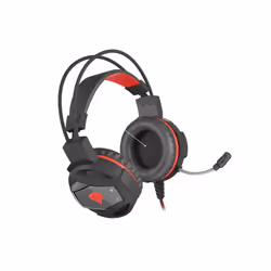 GENESIS Neon 350 Auricolare Cablato A Padiglione Gaming USB tipo A Nero, Rosso - Vista aggiuntiva 5