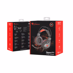 GENESIS Neon 350 Auricolare Cablato A Padiglione Gaming USB tipo A Nero, Rosso - Vista aggiuntiva 6