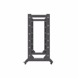 Lanberg OR01-6827-B rack 27U Rack indipendenti Nero - Vista aggiuntiva 5