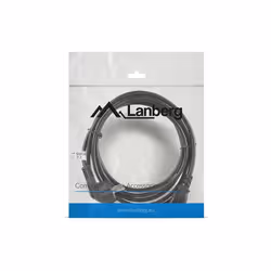 Lanberg CA-C13C-11CC-0050-BK cavo di alimentazione Nero 5 m Accoppiatore C13 CEE7/7 - Vista aggiuntiva 4