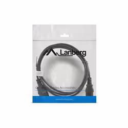 Lanberg CA-C13E-10CC-0018-BK cavo di alimentazione Nero 1,8 m Accoppiatore C13 Accoppiatore C14 - Vista aggiuntiva 4