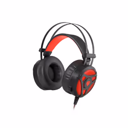 GENESIS Neon 360 Auricolare Cablato A Padiglione Gaming Nero, Rosso