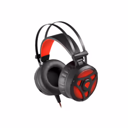 GENESIS Neon 360 Auricolare Cablato A Padiglione Gaming Nero, Rosso