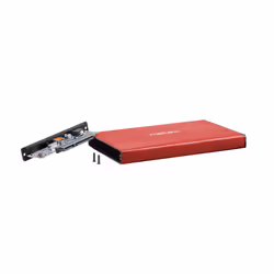 NATEC Rhino GO Box esterno HDD/SSD Rosso 2.5" - Vista aggiuntiva 2