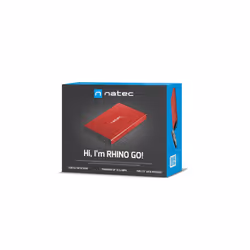 NATEC Rhino GO Box esterno HDD/SSD Rosso 2.5" - Vista aggiuntiva 7