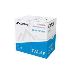Lanberg LCU5-11CC-0305-S cavo di rete Grigio 305 m Cat5e U/UTP (UTP)