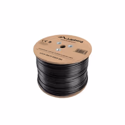 Lanberg LCU5-30CU-0305-BK cavo di rete Nero 305 m Cat5e U/UTP (UTP)