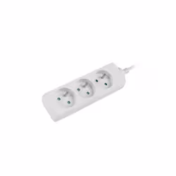 Lanberg PS0-03E-0300-W prolunghe e multiple 3 m 3 presa(e) AC Interno Bianco - Vista aggiuntiva 3