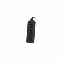 Lanberg PS0-03E-0300-BK prolunghe e multiple 3 m 3 presa(e) AC Interno Nero - Vista aggiuntiva 4