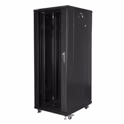 Lanberg FF01-6832-12B, Rack indipendenti, 32U, 800 kg, Lucchetti, Griglie, Piedini regolabili