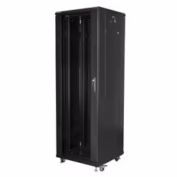 Lanberg FF01-6637-12B, Rack indipendenti, 37U, 800 kg, Lucchetti, Griglie, Piedini regolabili