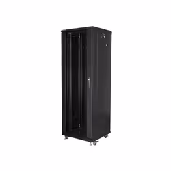 Lanberg FF01-6637-12B rack 37U Rack indipendenti Nero