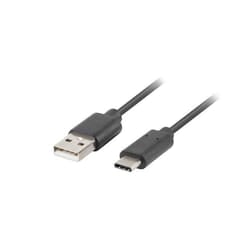 Lanberg CA-USBO-31CU-0010-BK cavo USB USB 3.2 Gen 1 (3.1 Gen 1) 1 m USB A USB C Nero