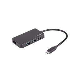 NATEC Silkworm USB 2.0 Type-C 5000 Mbit/s Nero - Vista aggiuntiva 2